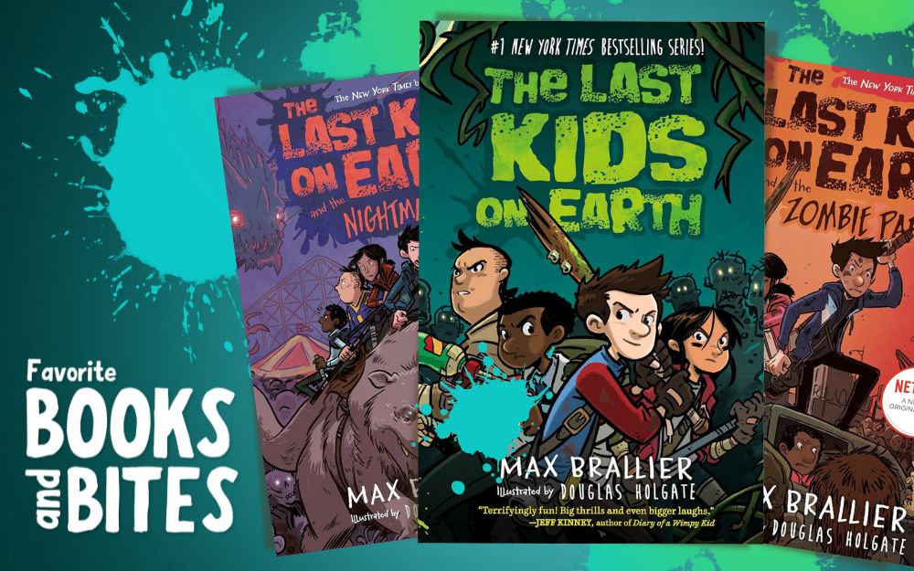 The first three "The Last Kids on Earth" book covers