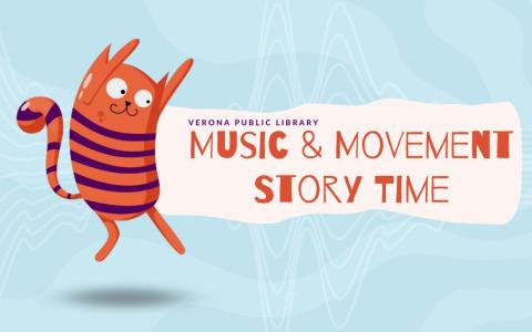 music and movement story time with dancing cat drawing