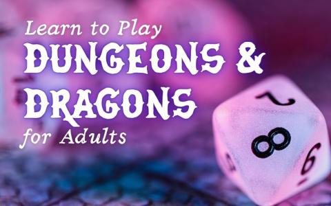 8 sided dice on a dungeon map