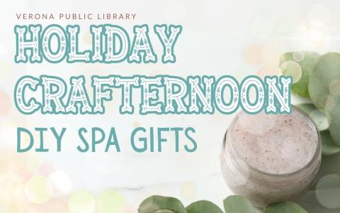 light colored sugar scrub with eucalyptus and lights on a light colored table 