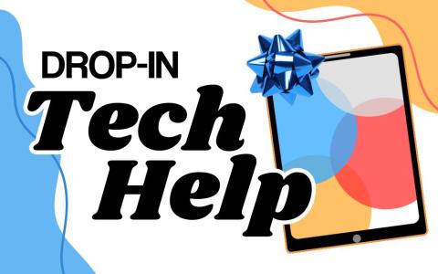 new ipad with bow and fun shapes