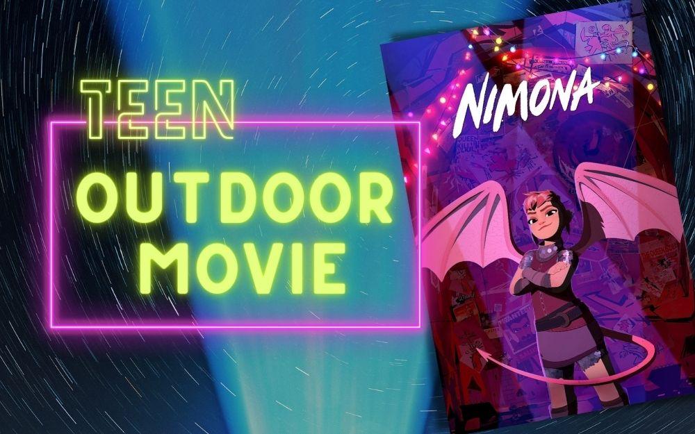 "Nimona" Netflix movie cover