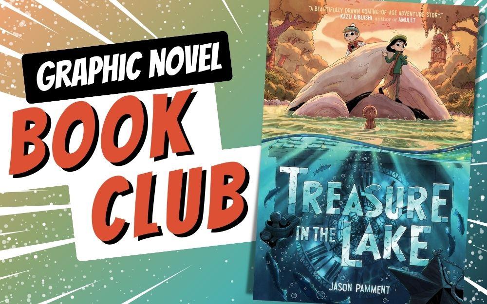 "Treasure in the Lake" book cover