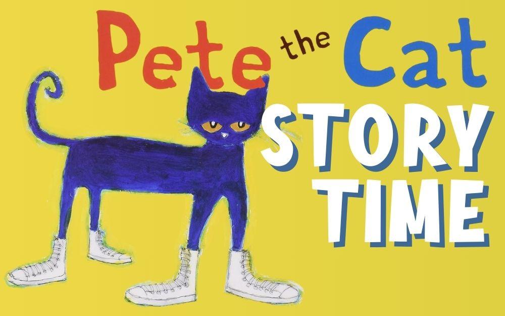 Pete the Cat wearing white shoes image ©James Dean