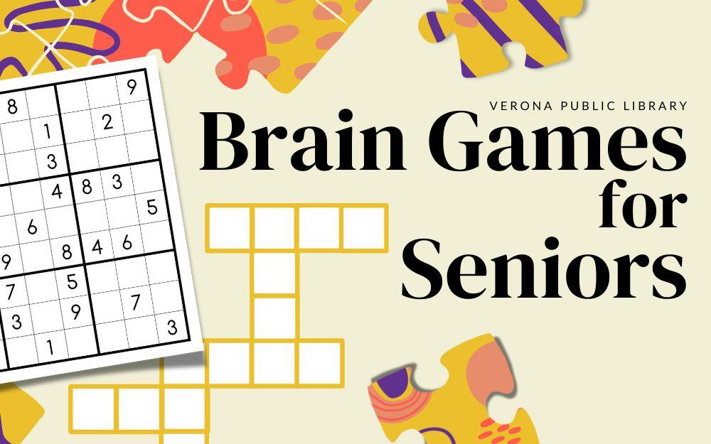 sudoku, puzzle pieces, and crossword puzzle illustrations 