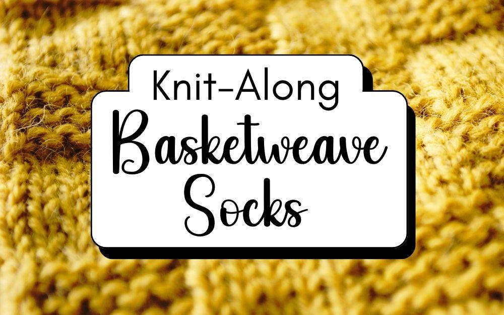 yellow basketweave stitch knit